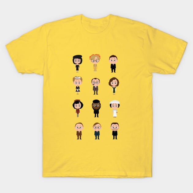 Clue Friends T-Shirt by Fall Down Tree